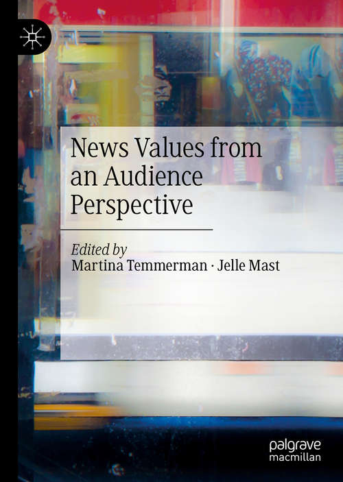Book cover of News Values from an Audience Perspective (1st ed. 2021)