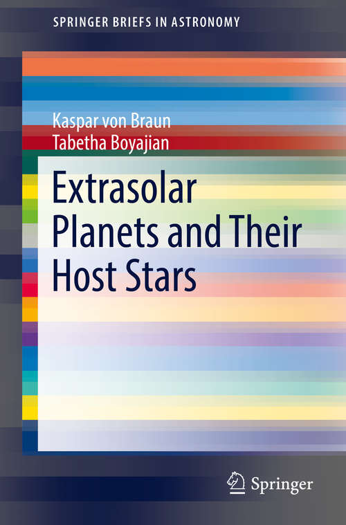 Book cover of Extrasolar Planets and Their Host Stars (SpringerBriefs in Astronomy)