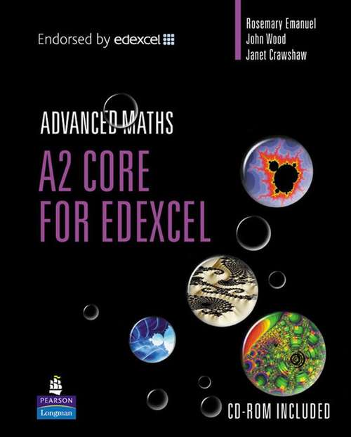 Book cover of A2 Core Mathematics For Edexcel (PDF)