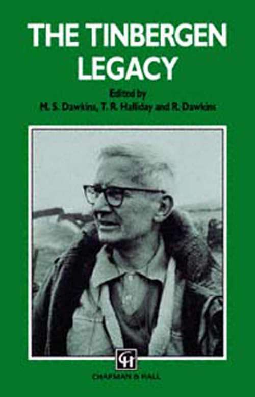 Book cover of The Tinbergen Legacy (1991)