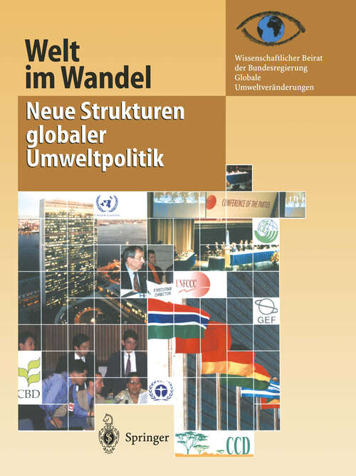 Book cover of Welt im Wandel: Neue Strukturen globaler Umweltpolitik (2001) (Welt im Wandel)