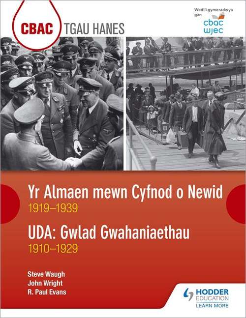 Book cover of Yr Almaen Mewn Cyfnod O Newid, 1919-1939: Uda - Gwlad Gwahaniaethau, 1910-1929 (PDF)