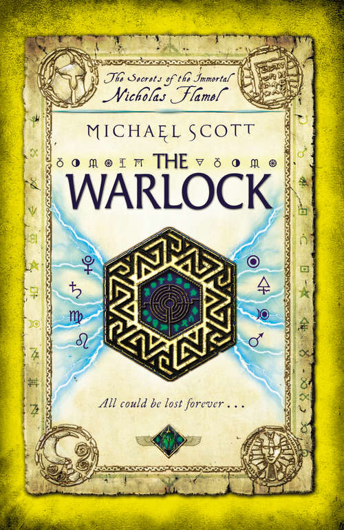 Book cover of The Warlock: Book 5 (The Secrets of the Immortal Nicholas Flamel #5)