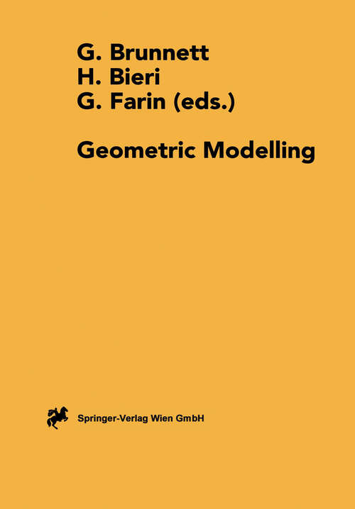 Book cover of Geometric Modelling: Dagstuhl 1999 Computing Supplement 14 (2001) (Computing Supplementa #14)