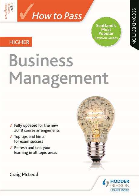 Book cover of How to Pass Higher Business Management: Second Edition (How To Pass - Higher Level)
