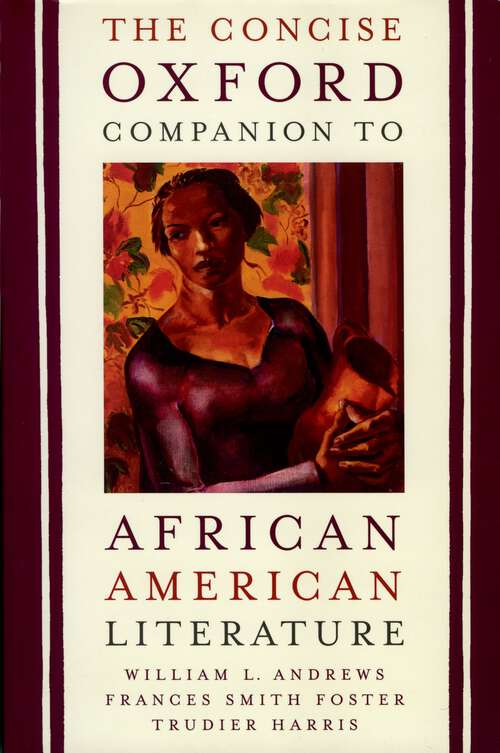 Book cover of The Concise Oxford Companion to African American Literature