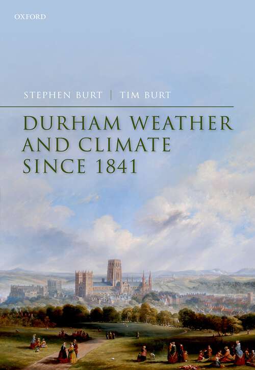 Book cover of Durham Weather and Climate since 1841