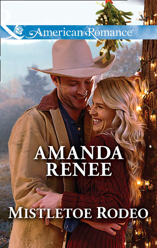 Book cover of Mistletoe Rodeo: Her Rodeo Hero A Cowboy's Christmas Reunion A Husband In Wyoming Mistletoe Rodeo (ePub edition) (Welcome to Ramblewood #6)