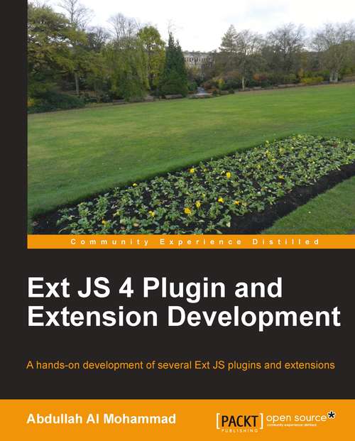 Book cover of Ext JS 4 Plugin and Extension Development