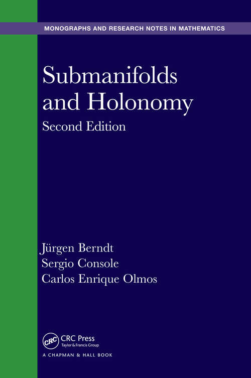 Book cover of Submanifolds and Holonomy (2)