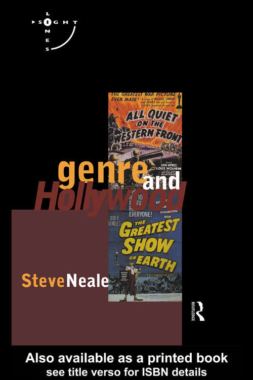 Book cover of Genre and Hollywood