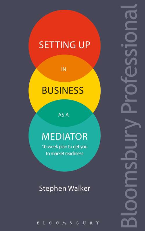 Book cover of Setting Up in Business as a Mediator