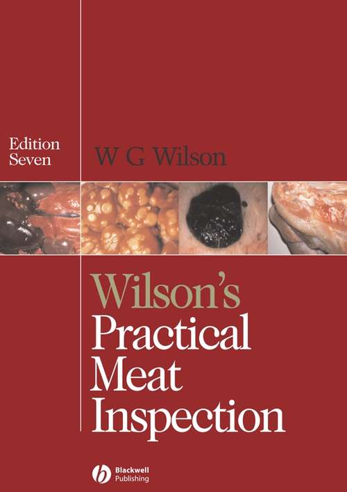 Book cover of Wilson's Practical Meat Inspection (7)