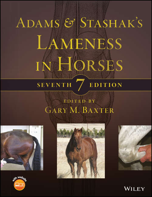 Book cover of Adams and Stashak's Lameness in Horses (7)