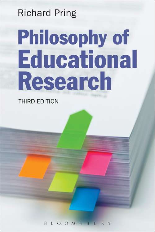 Book cover of Philosophy of Educational Research