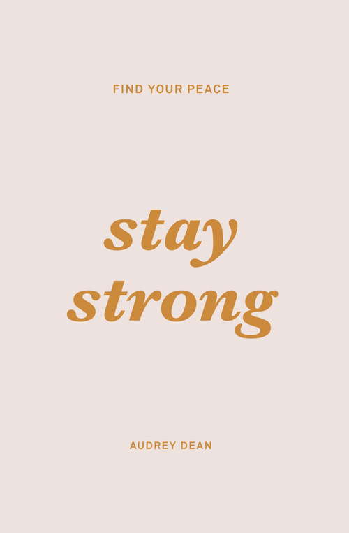 Book cover of Stay Strong