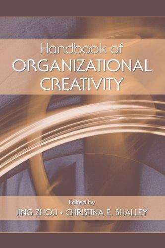 Book cover of Handbook of Organizational Creativity (PDF)