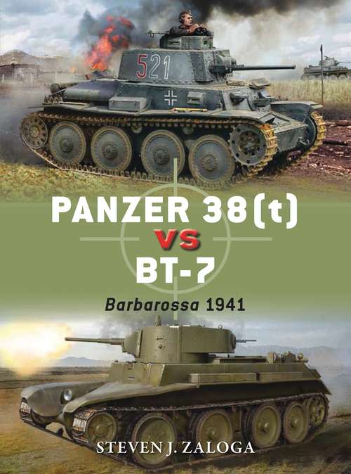 Book cover of Panzer 38: Barbarossa 1941 (Duel #78)