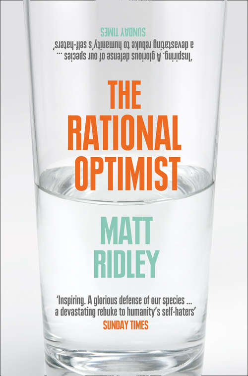 Book cover of The Rational Optimist: How Prosperity Evolves (ePub edition)