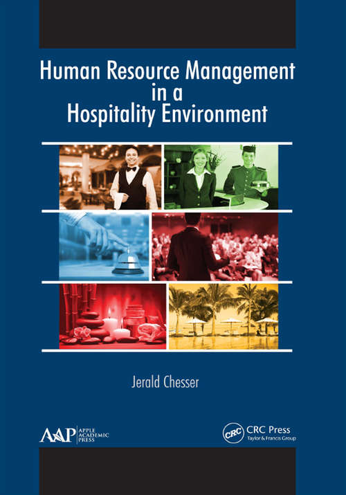 Book cover of Human Resource Management in a Hospitality Environment