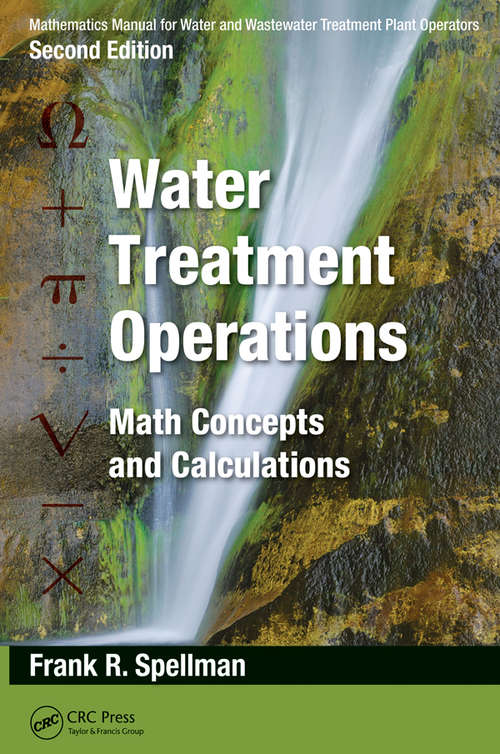 Book cover of Mathematics Manual for Water and Wastewater Treatment Plant Operators - Three Volume Set (2)