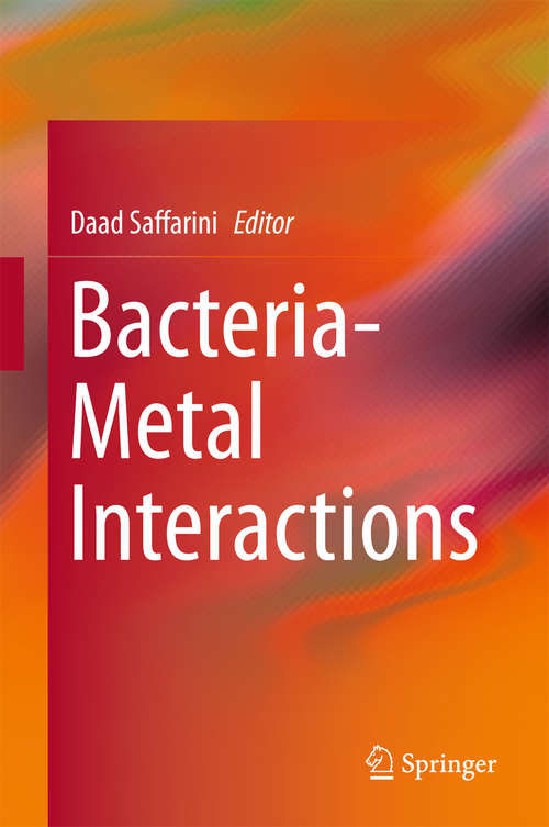 Book cover of Bacteria-Metal Interactions (2015)