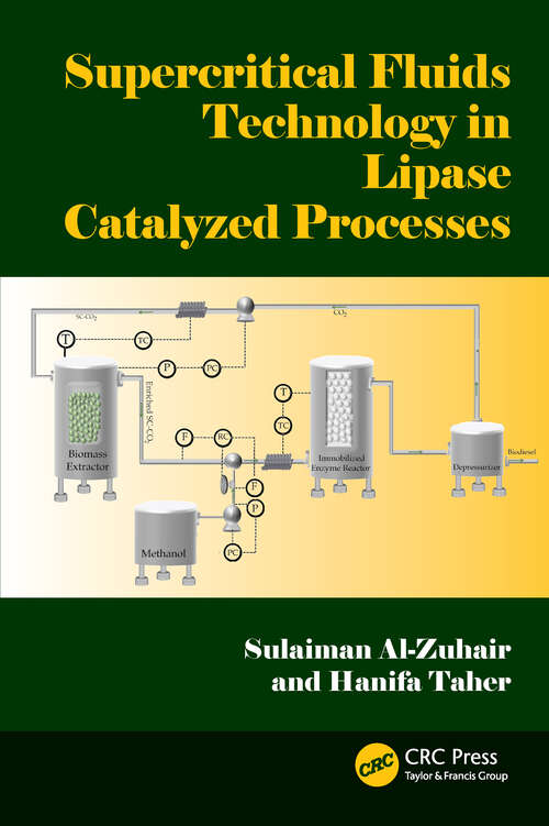 Book cover of Supercritical Fluids Technology in Lipase Catalyzed Processes
