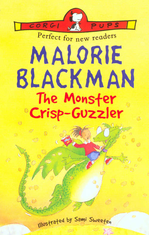 Book cover of The Monster Crisp-Guzzler