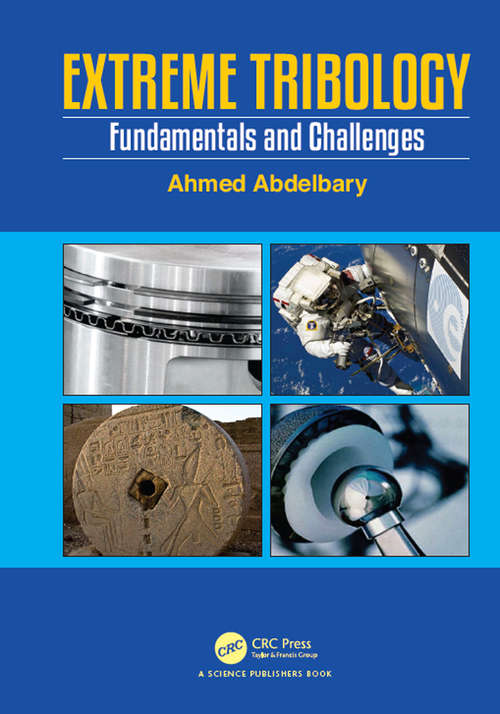 Book cover of Extreme Tribology: Fundamentals and Challenges