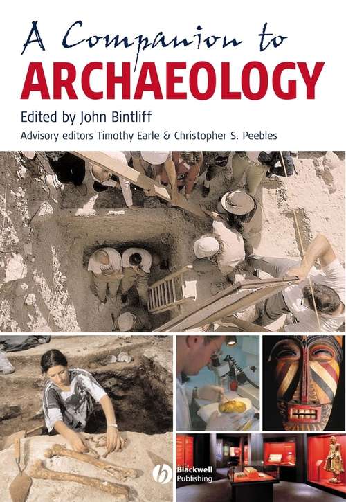 Book cover of A Companion to Archaeology