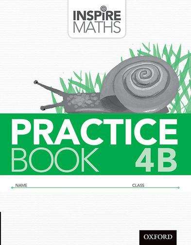 Book cover of Inspire Maths Practice Book 4B (PDF)
