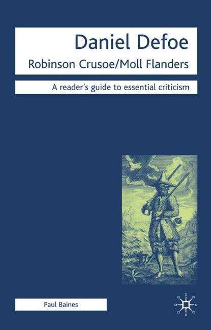 Book cover of Daniel Defoe - Robinson Crusoe/Moll Flanders (PDF)