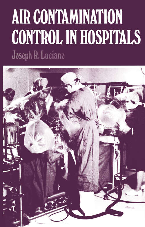 Book cover of Air Contamination Control in Hospitals (1977)