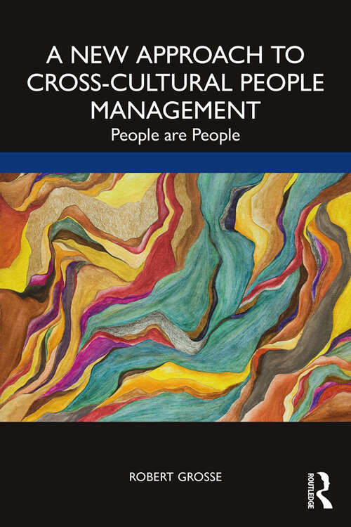 Book cover of A New Approach to Cross-Cultural People Management: People are People