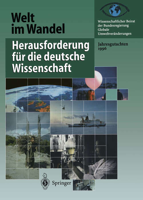Book cover of Herausforderung für die deutsche Wissenschaft: Jahresgutachten 1996 (1996) (Welt im Wandel #1996)