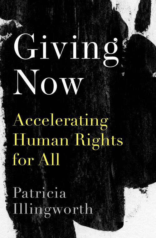 Book cover of Giving Now: Accelerating Human Rights for All