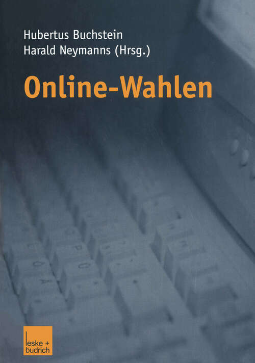 Book cover of Online-Wahlen (2002)