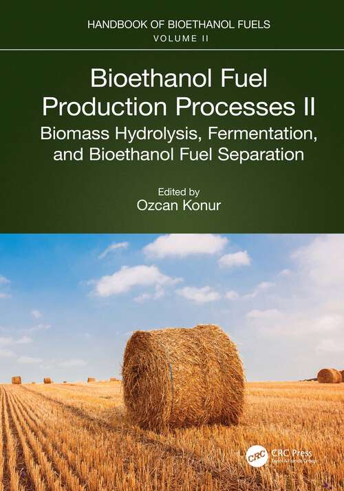 Book cover of Bioethanol Fuel Production Processes. II: Biomass Hydrolysis, Fermentation, and Bioethanol Fuel Separation
