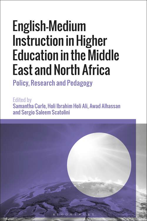 Book cover of English-Medium Instruction in Higher Education in the Middle East and North Africa: Policy, Research and Pedagogy