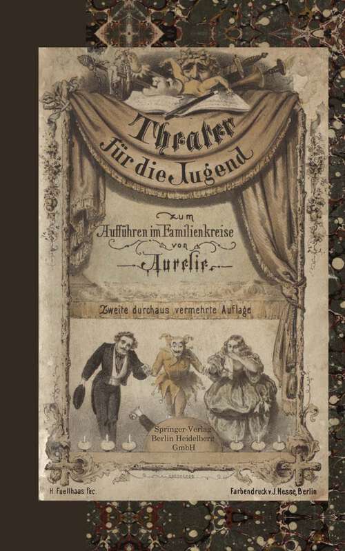 Book cover of Theater für die Jugend (2. Aufl. 1840)