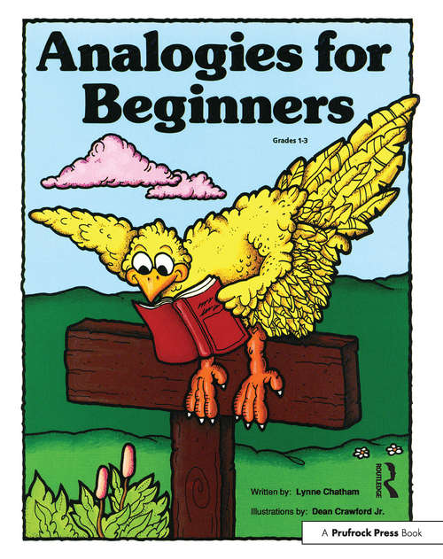 Book cover of Analogies for Beginners: Grades 1-3