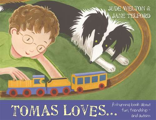 Book cover of Tomas Loves...: A rhyming book about fun, friendship - and autism (PDF)