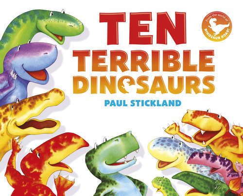 Book cover of Ten Terrible Dinosaurs (25) (Dinosaur Roar Ser.)