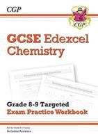 Book cover of New GCSE Chemistry Edexcel Grade 8-9 Targeted Exam Practice Workbook (includes Answers) (PDF)