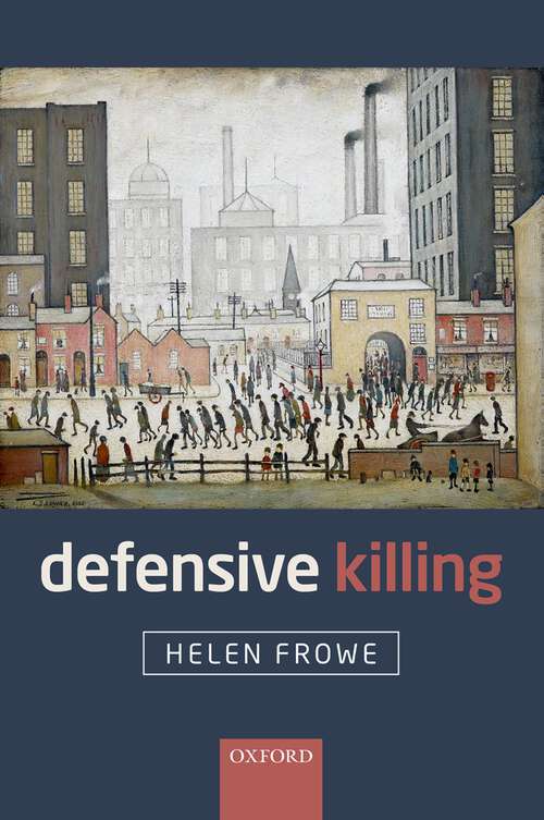 Book cover of Defensive Killing
