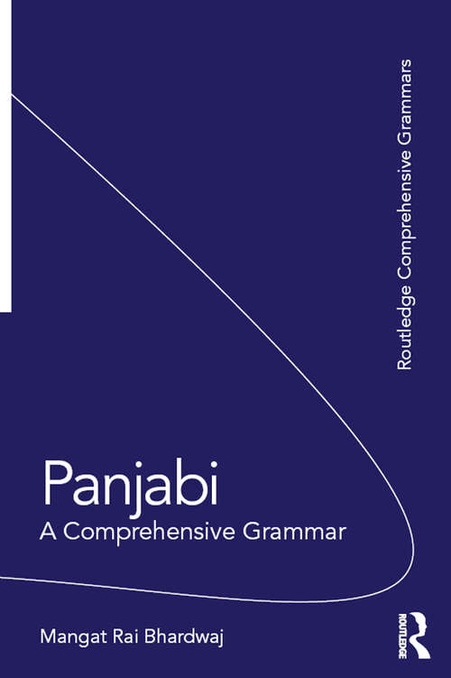 Book cover of Panjabi: A Comprehensive Grammar (Routledge Comprehensive Grammars)