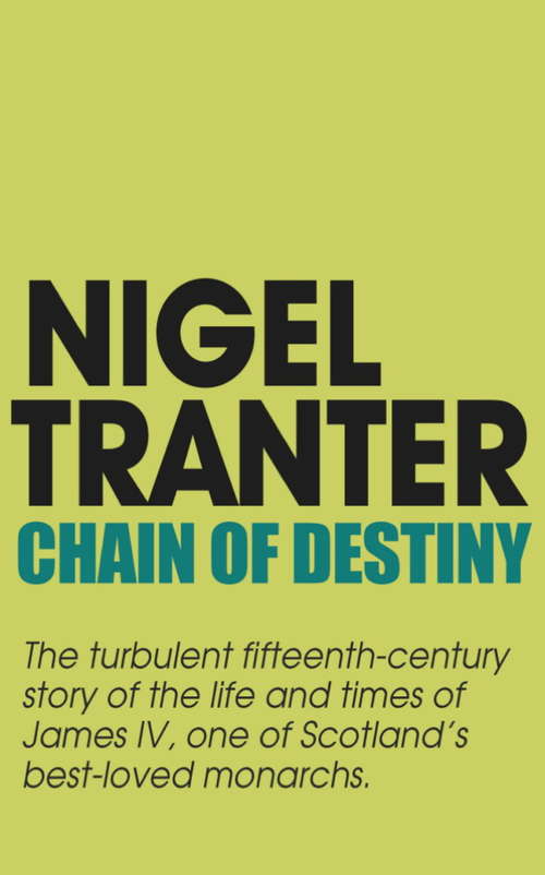 Book cover of Chain of Destiny (Coronet Bks.)