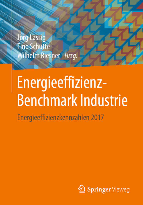 Book cover of Energieeffizienz-Benchmark Industrie: Energieeffizienzkennzahlen 2017 (1. Aufl. 2020)