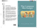 Book cover of The Company She Keeps (UK Higher Education OUP  Humanities & Social Sciences Women's Studies)
