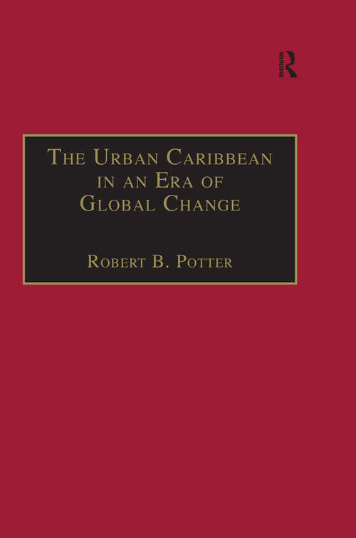 Book cover of The Urban Caribbean in an Era of Global Change